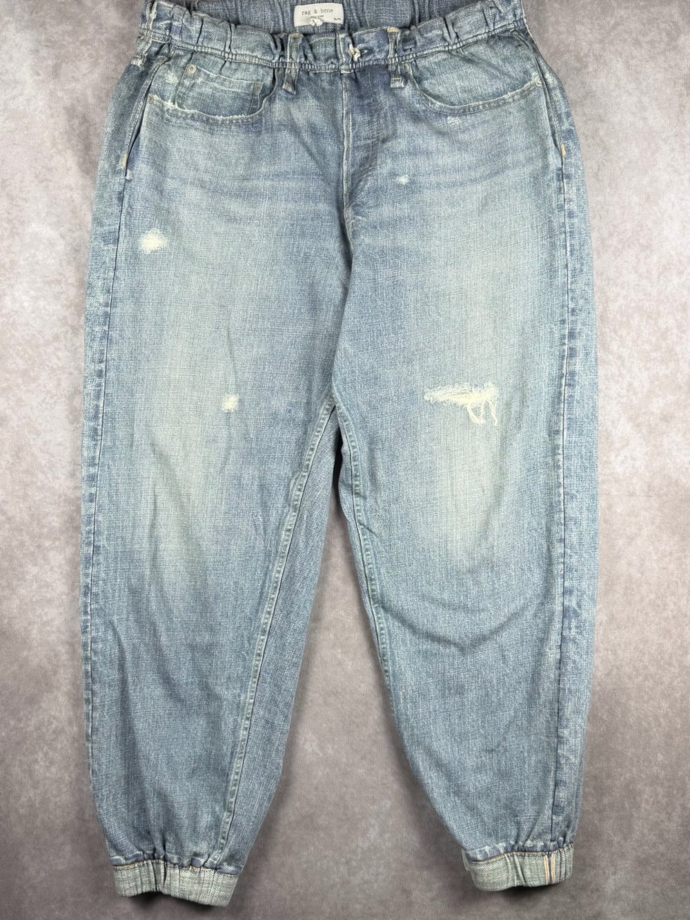 Rag & Bone Miramar Denim Print Joggers Women’s XL